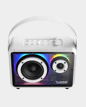 Platinum Apollo Pro Portable Bluetooth Speaker With 2 UHF Wireless Microphones