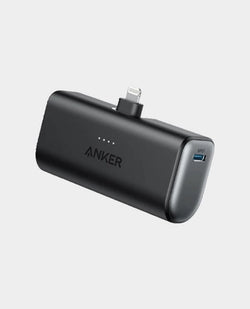 Anker Nano Powerbank 5000mAh 12W Built In Lightning Connector A1645H11 - Black